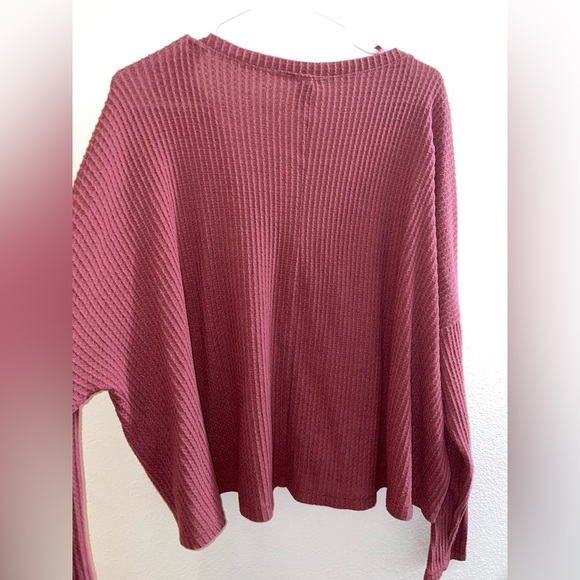 Pink Button Up Sweater - Picture 5 of 5